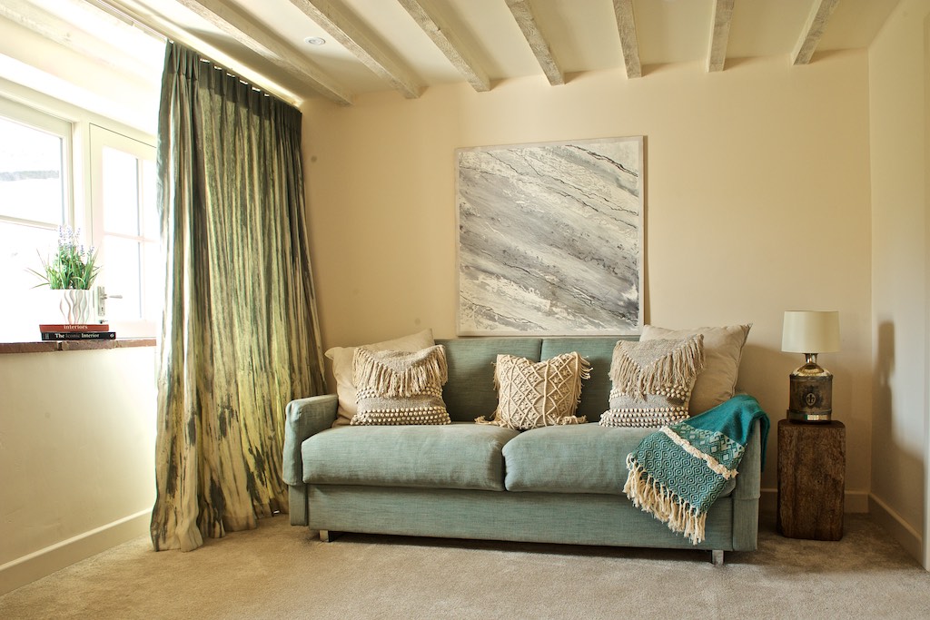 Flexible Family Room designed by Sadie Pizzey Interiors.