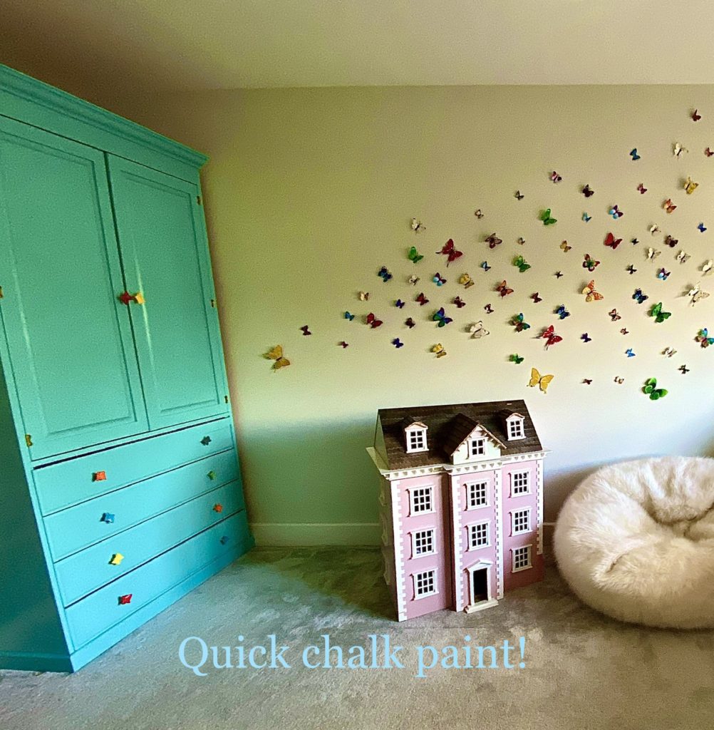 5 ways to add inspiration to your home with chalk paint.