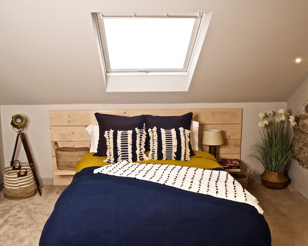 Rustic Master Bedroom by Guildford based, Sadie Pizzey Interiors