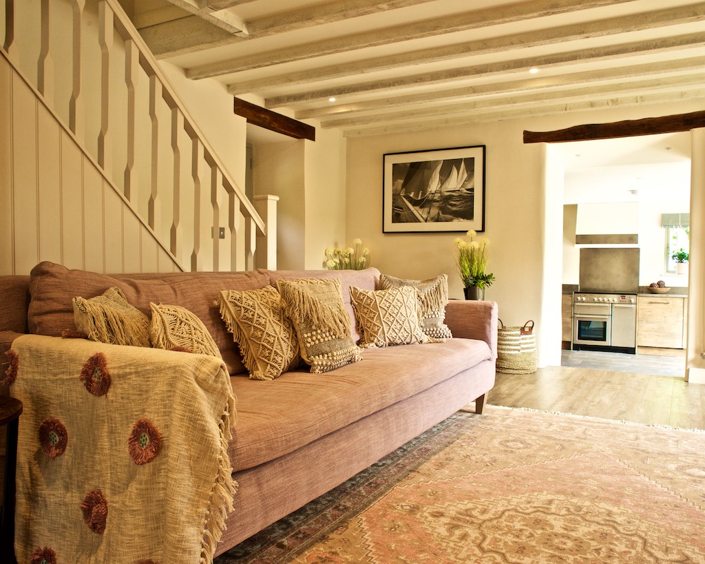 Custom Sofa designed by Sadie Pizzey interiors.