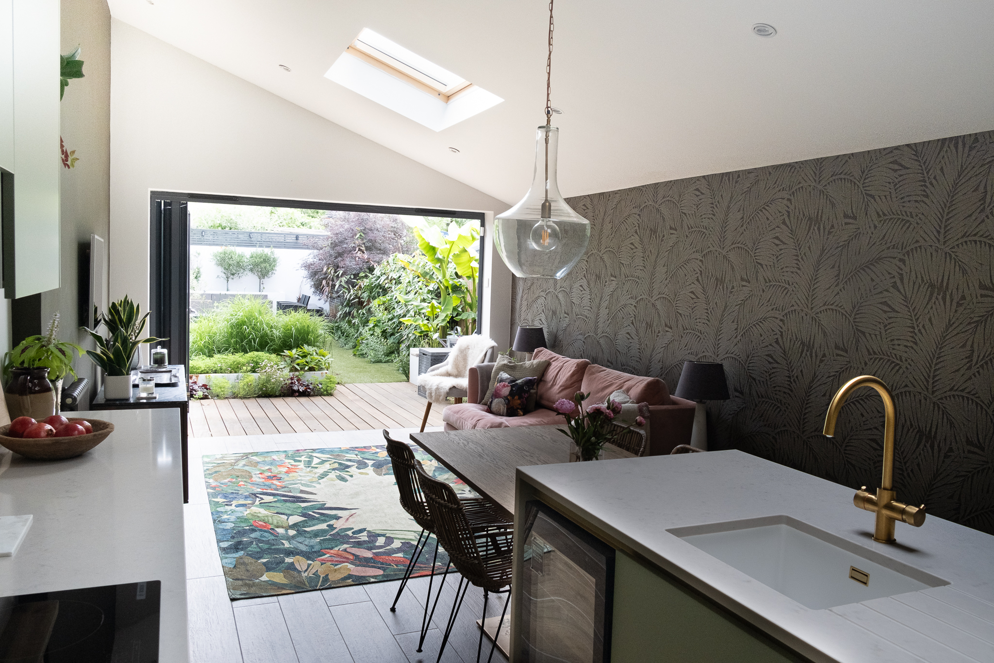 Kitchen design inspired by Nature in Surrey.