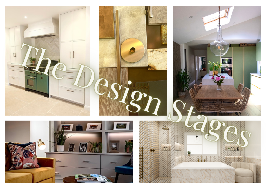 Interior design stages